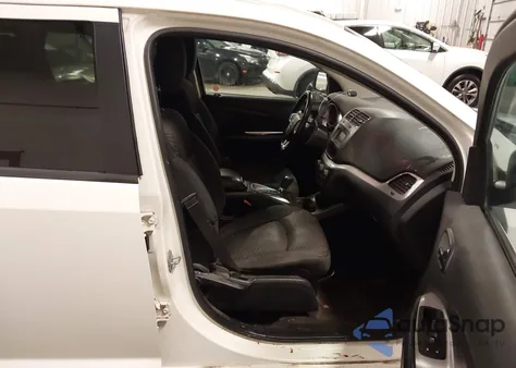 2011 Dodge Journey Sxt из США, поврежденный, VIN 3D4PG5FG2BT558789